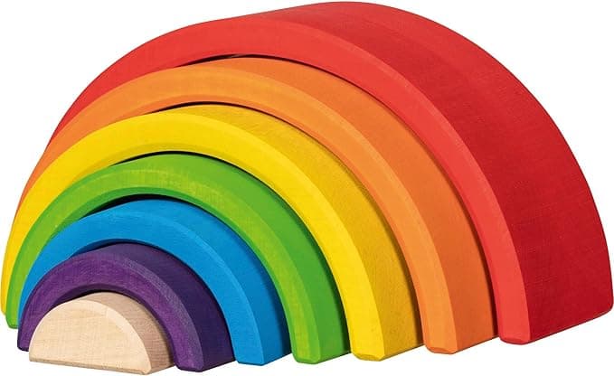 Goki Stapelspiel Regenbogen